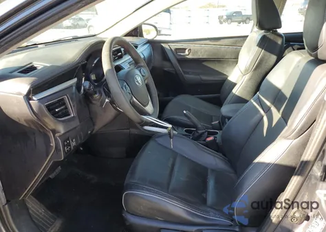 2016 Toyota Corolla L из США, поврежденный, VIN 5YFBURHE0GP408984